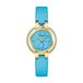 Bulova 97R104 Polshorloge Dames Blauw/Goudkleurig Leer Kwarts