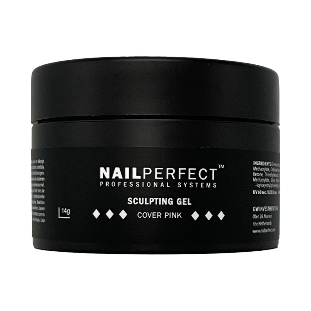 Nailperfect Nail Perfect LED/UV Sculpting Gel Cover Pink 14 gr