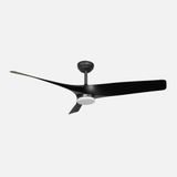 Fabrilamp ABRILA Plafondventilator Ventilador DC Niger 22W Zwart 3ASPAS 132D
