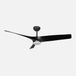 Fabrilamp ABRILA Plafondventilator Ventilador DC Niger 22W Zwart 3ASPAS 132D