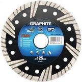 GRAPHITE Turbo Serie Diamantschijf 125mm