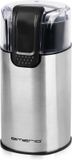 Emerio CG-125372 Koffiemolen Zwart, RVS