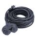 AS Schwabe 60661 Stopcontactsplitter – Zwart