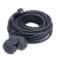 AS Schwabe 60661 Stopcontactsplitter – Zwart