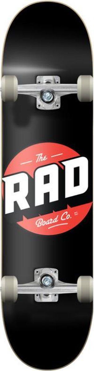Rad - Logo Classic Progressive Compleet Skateboard Black 8.125