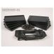Hammond Electronics 1457NWP Plaque d'extrémité Sans bride Aluminium Noir 2 pièce(s)