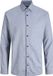 Jack & Jones Overhemd Jprblaparker Melange L/s Shirt Bf S 12287496 Navy Blazer Mannen Maat - M