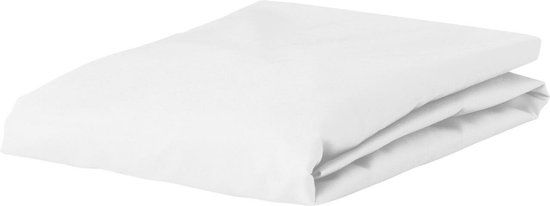 Essenza Premium Percale Hoeslaken Wit - 180x220 cm