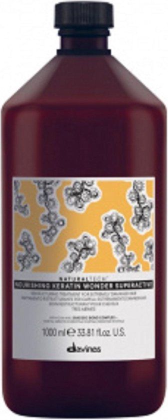 Davines Naturaltech Nourishing Keratin Wonder Superactive 1000ml - Unisex - Alle haartypes