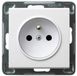Ospel GP-1RZ/m/00 stopcontact, IP20, 16 A, 71 mm, wit