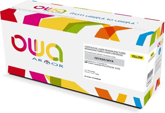 Armor K15586OW tonercartridge Geel 1 stuk(s)