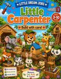 Little Carpenter: A fun colouring and activity book for kids ages 3-10