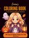 Emma's Bold & Easy Autumn & Halloween Coloring Book: 50 Large & Simple Pages for T1D Warriors