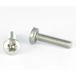 Vis Métaux Tête Cylindrique Bombée Large Pozi N°2 M4x16 Acier Zingué-2000 Pièces