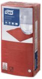Tork Cocktailservet Rood 24x24 cm 2-laags 2400 stuks