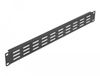 DeLOCK 66679 19 inch Geventileerd Blind Paneel 1U Zwart