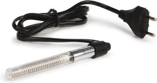 Drinkbakverwarmer voor pothouder kort - 15 watt - Grijs