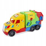 Wader Magic Truck Basic Vuilniswagen met Container - 59,5 cm