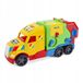 Wader Magic Truck Basic Vuilniswagen met Container - 59,5 cm