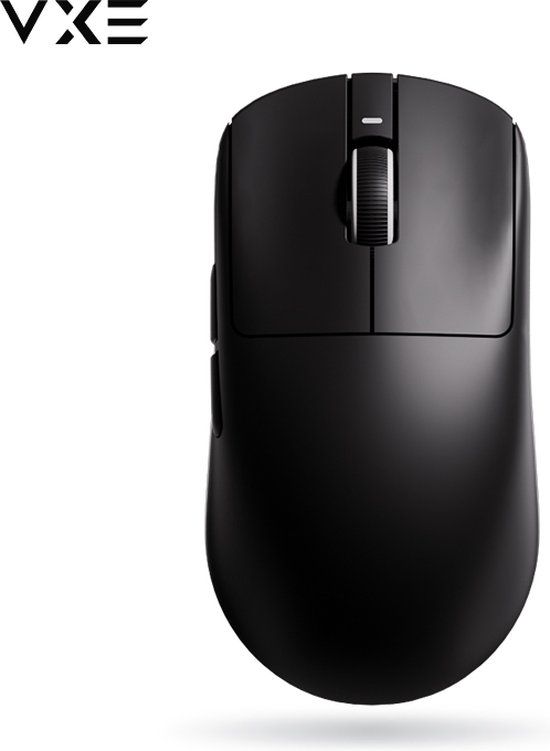 VXE R1 SE+ Gaming Muis - Zwart - Draadloos - 18000 DPI - FPS - Rechtshandig