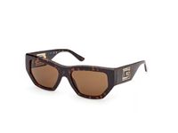 Guess GU00291 Dark Havana Vrouwen Zonnebril