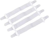 CHPN Goodies and Living Groothandel Lakenspanners - Dekbedclips - Laken klemmetjes - 4 stuks - Multifunctioneel - Spanners - Clips voor je onderlaken - Wit