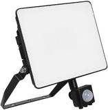 V-tac LED Buitenspot met Bewegingsmelder Wandlamp 50W 6000Lm Warm Wit Zwart