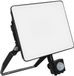 V-tac LED Buitenspot met Bewegingsmelder Wandlamp 50W 6000Lm Warm Wit Zwart