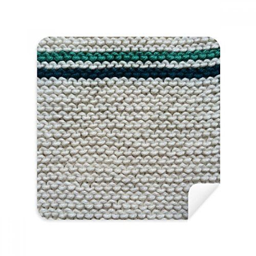 DIYthinker Stof Vlas Gebreide Grijze Abstracte Bril Reinigingsdoek Telefoon Schermreiniger Suede Stof 2 stks