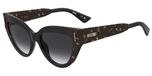 Moschino MOS208/S BLACK HAVANA/ DARK GREY SHADED 56/17/140 Lunettes de soleil pour femmes