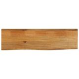 VidaXL Tafelblad met natuurlijke rand 100x20x3,8 cm massief mangohout