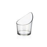 Lacor - 60785 - Degustare transparant glas, set met 6 stuks, BPA-vrij, herbruikbaar en onbreekbaar, vaatwasmachinebestendig, servies voor catering en feesten, melamine, 65 ml