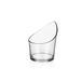 Lacor - 60785 - Degustare transparant glas, set met 6 stuks, BPA-vrij, herbruikbaar en onbreekbaar, vaatwasmachinebestendig, servies voor catering en feesten, melamine, 65 ml