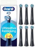 Oral-B iO Ultimative Reiniging, 6 stuk(s), Zwart