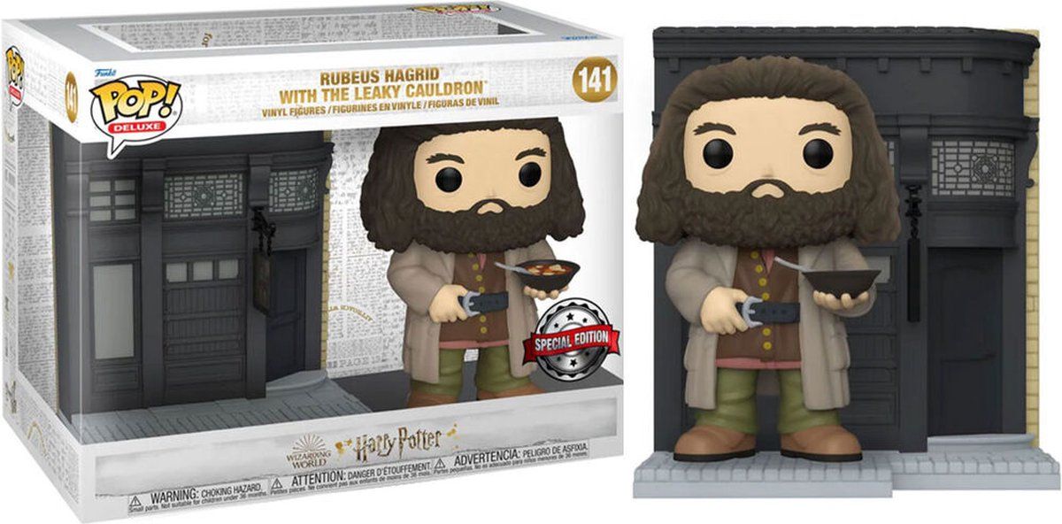 POP! Pop! Deluxe: Harry Potter Diagon Alley - The Leaky Cauldron (with Hagrid) - US Exclusive