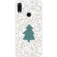 Xiaomi Beschermende siliconen case compatibel met Xiaomi Redmi Note 7, Xiaomi Redmi Note 7 Pro kerstboom