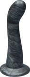 Ylva & Dite - Swan - Siliconen G-spot / Anale dildo - Made in Holland - Zilver Grijs Metallic