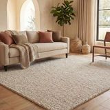 SAFAVIEH Natura Collection NAT620B tapijt, handgemaakt, premium wol, 2 x 3 m, beige