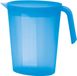 Juypal Hogar Juypal Maatbeker met deksel - blauw - 1,75 liter - kunststof - L22 x H20 cm