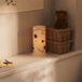 ferm LIVING Lampe de table LED Skye, lin naturel Hauteur 27 cm