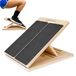 Planche inclinée en bois pour fitness avec pied antidérapant