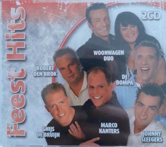 Feest hits - Dubbel Cd (2CD) - Nederlandstalig - Jewel Case