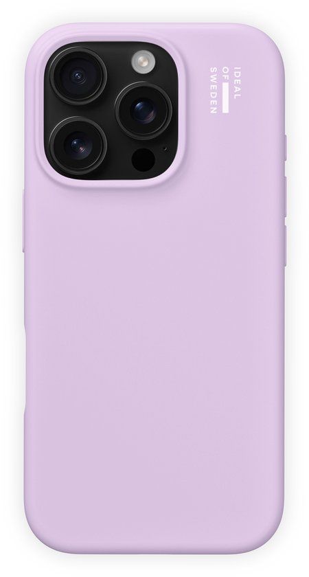 iDeal of Sweden Silicone Case geschikt voor MagSafe geschikt voor iPhone 16 Pro Max - Lavender Milk