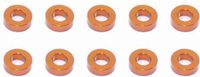 Conrad Aluminium Aanloopring 3 mm 6 mm 1 mm 1 stuk(s)