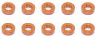 Conrad Aluminium Aanloopring 3 mm 6 mm 1 mm 1 stuk(s)