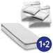 Sleezzz Matelas ergonomique à ressorts ensachés 7 zones Diamond T1000 180 x 200 cm, hauteur 23 cm, degré de fermeté H2/H3, 1 000 ressorts/2 m² + 2 parures de lit en microfibre CloudComfort Basic 135 x 200 cm + 80 x 80 cm