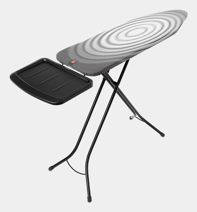 Brabantia Strijkplank B - voor Stoomgenerator - 124 x 38 cm - Titan Oval