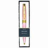 Draeger Paris Balpen "Mon Coeur", pastelroze en goud, geschenkdoos