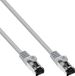 InLine® Patchkabel, S/FTP (PiMf), Cat.8.1, 2000MHz, halogeenvrij, grijs, 0,3m