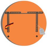 PureMounts Luidsprekerhouder voor tv-montage, compatibel met Sonos Arc/Arc Ultra, draagvermogen: 10 kg, zwart